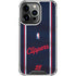NBA Los Angeles Clippers Distressed Red iPhone 15 Pro Clear Case